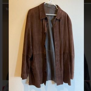 Dark Brown Suede Jacket